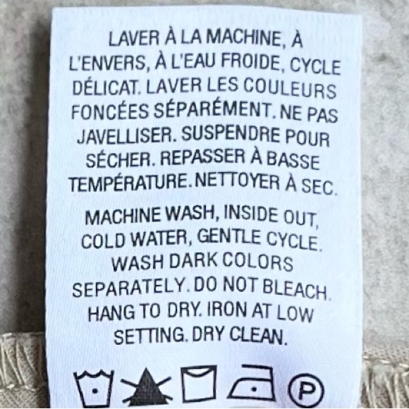 Reitmans light beige slip on capri pants - Picture 8 of 8